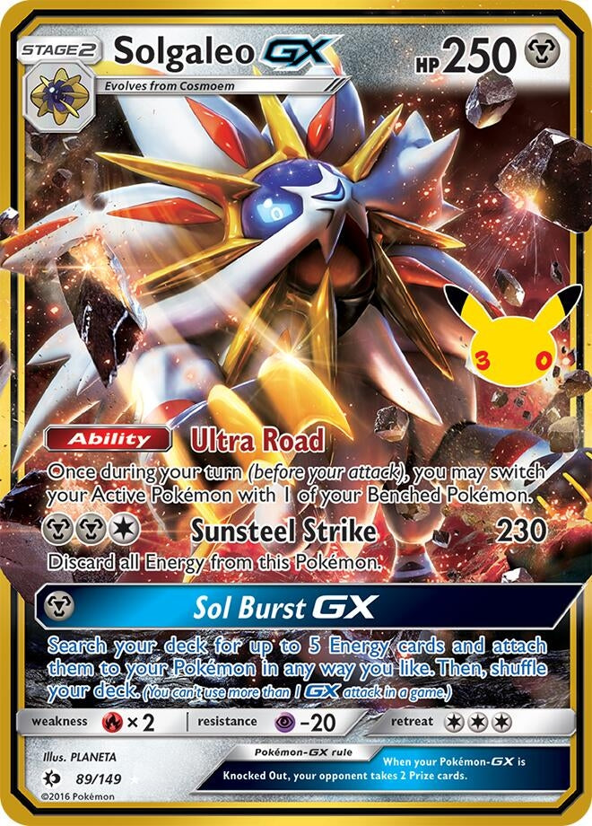 Solgaleo GX (89/149) (30C)