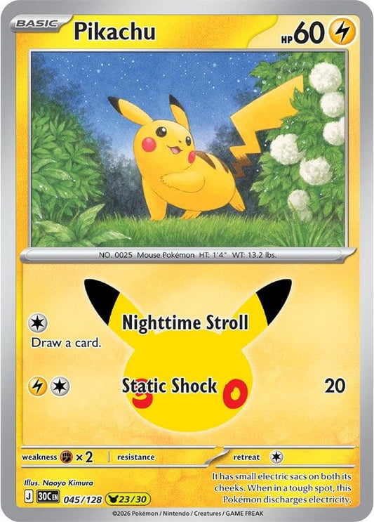 Pikachu (045/128) (30C)