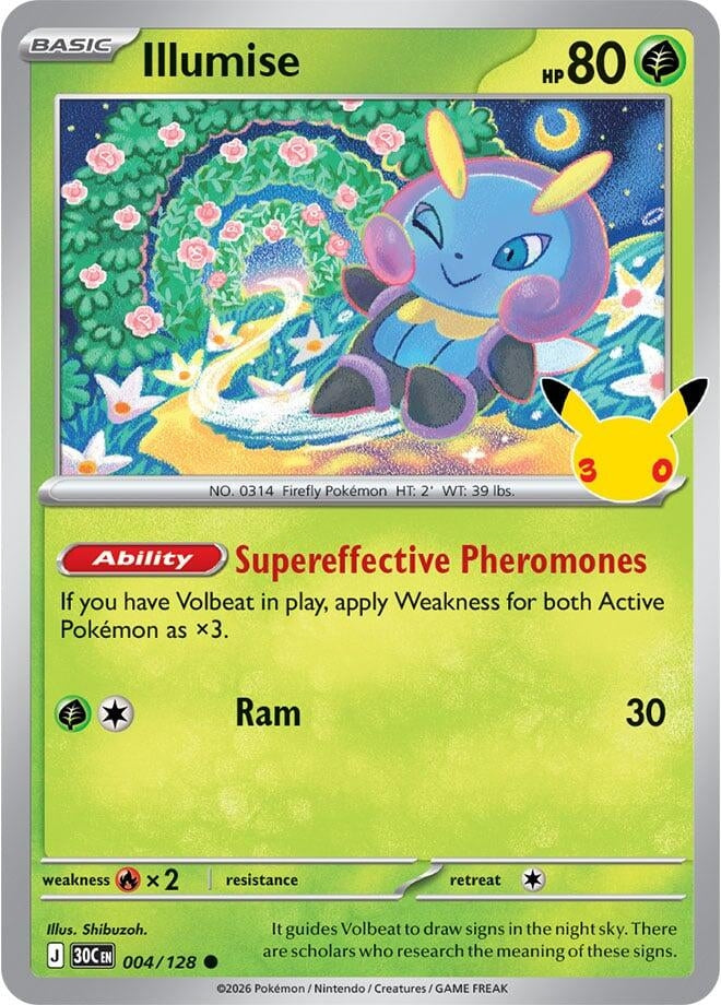 Illumise (004/128) (30C)