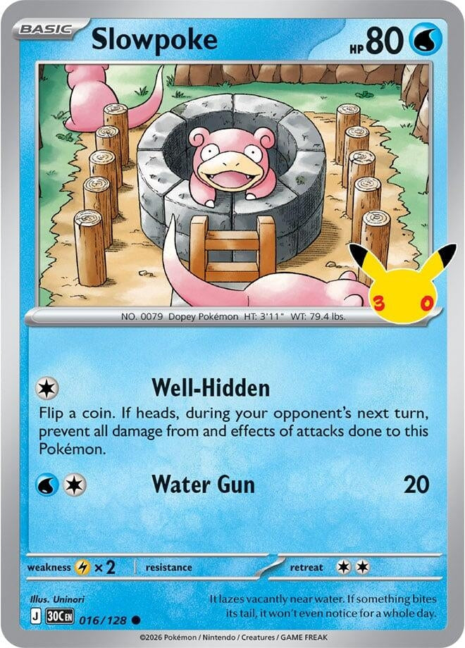 Slowpoke (016/128) (30C)