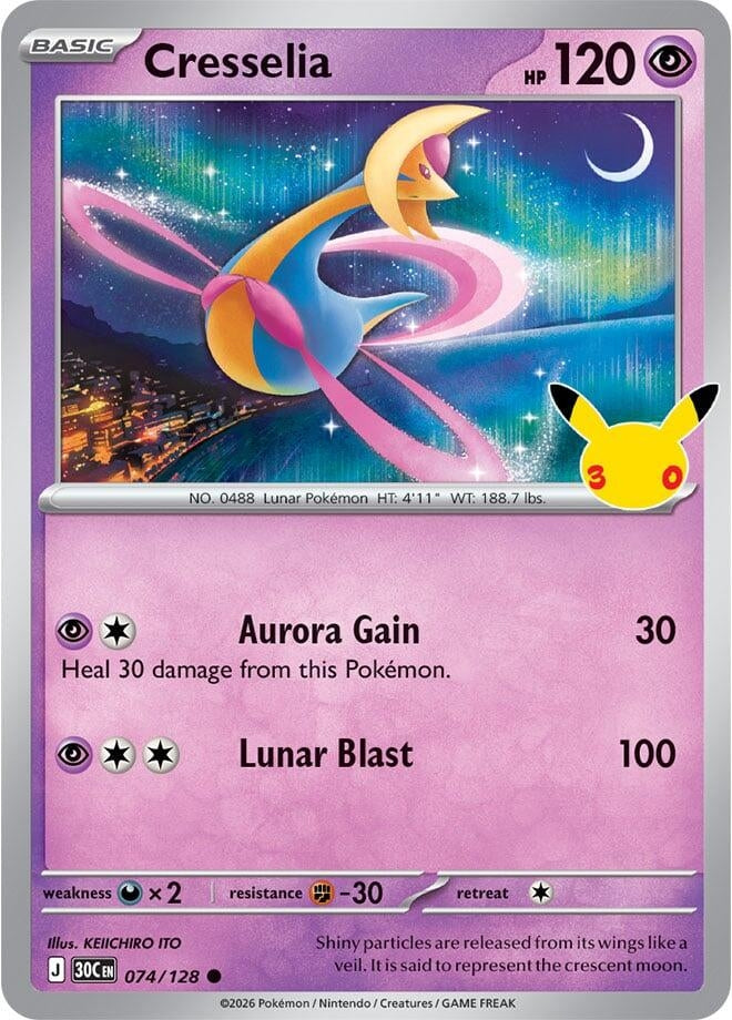 Cresselia (074/128) (30C)