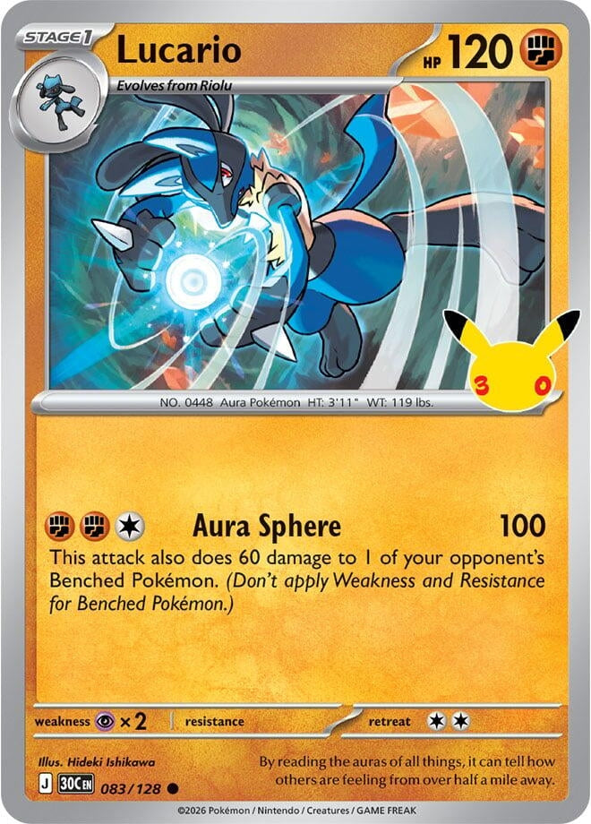 Lucario (083/128) (30C)