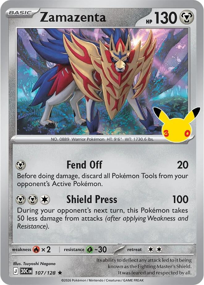 Zamazenta (107/128) (30C)