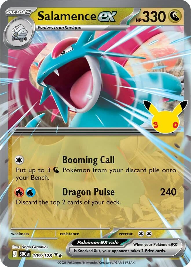 Salamence ex (109/128) (30C)