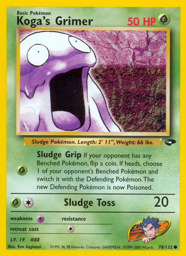 Koga's Grimer (078/132) (G2)