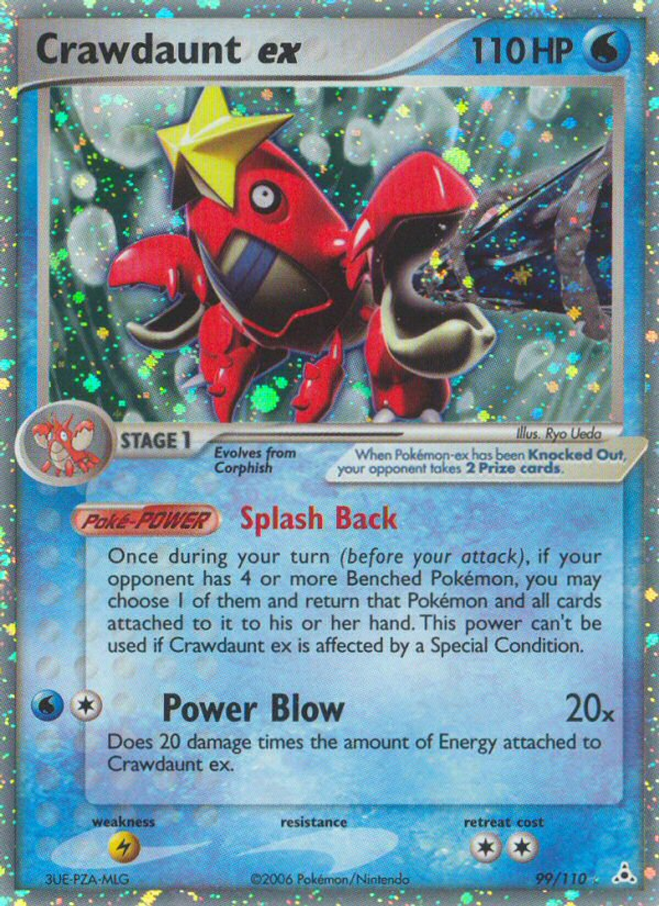 Crawdaunt EX 99/110 - LP