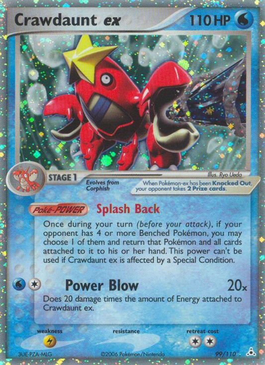 Crawdaunt EX 99/110 - LP