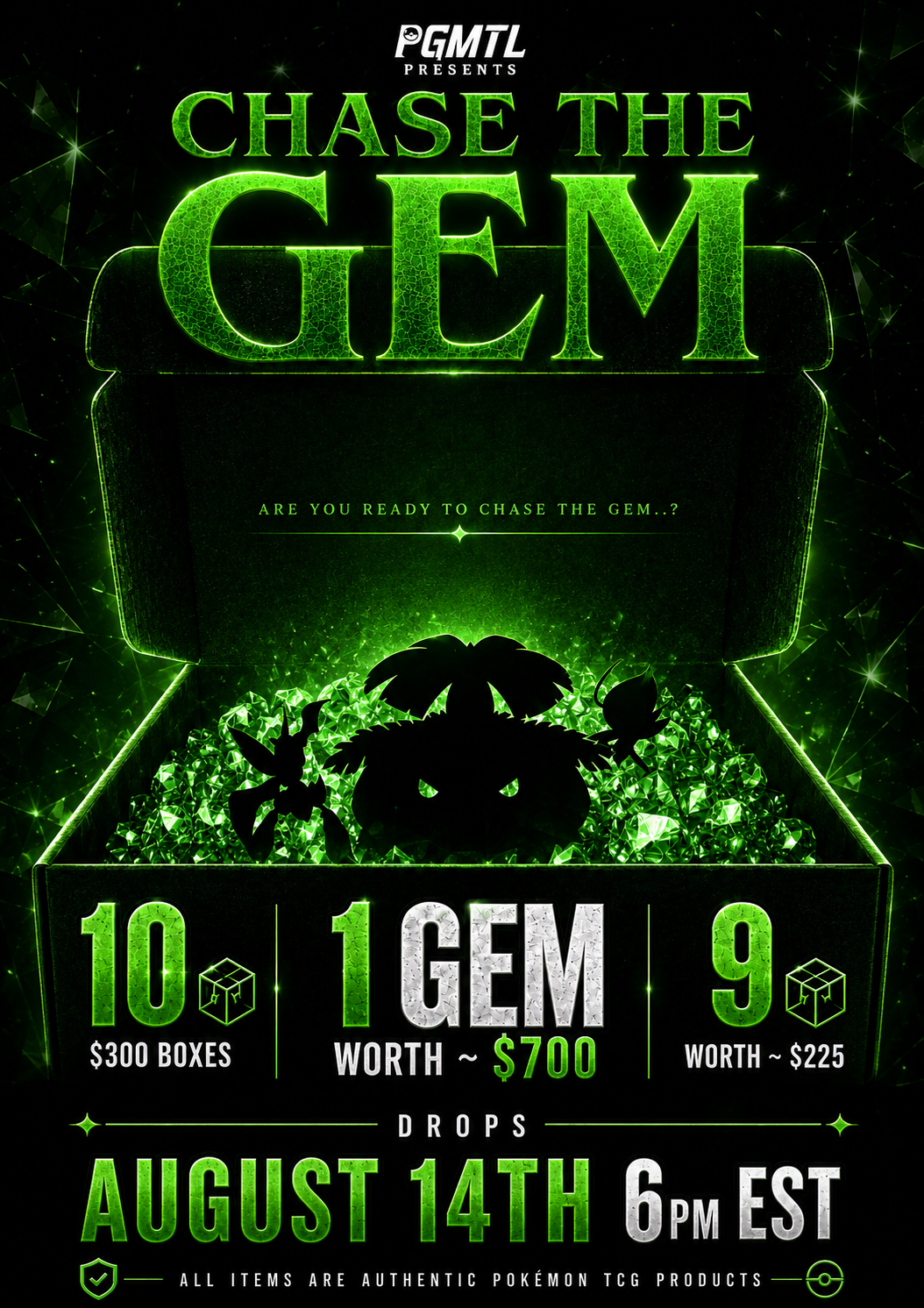 CHASE THE GEM - MYSTERY BOX