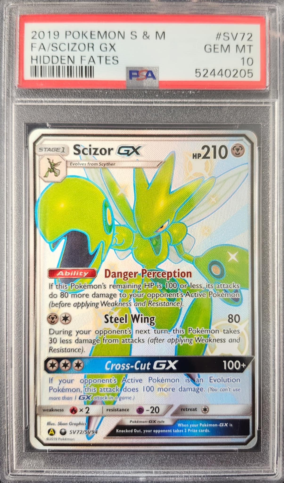 Scizor GX PSA 10