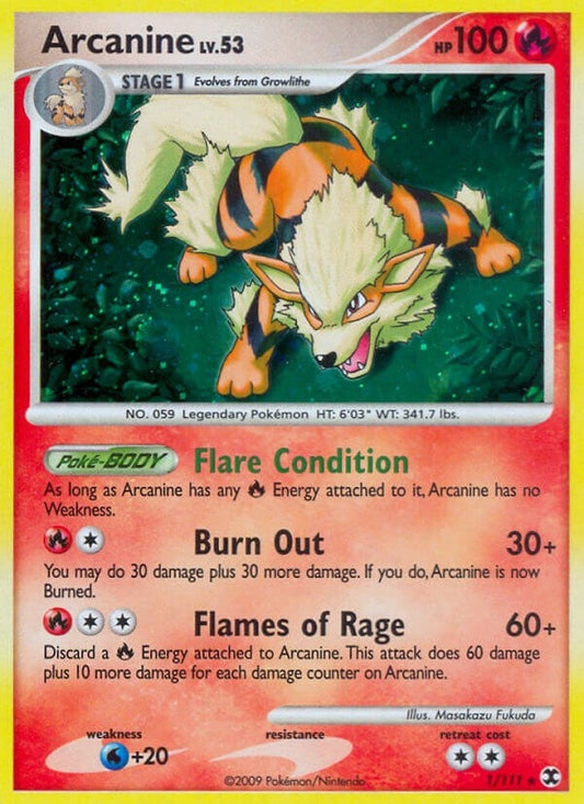 Arcanine (1/111) (RR)
