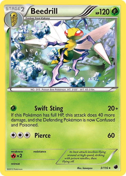 Beedrill (3/116) (PLF)