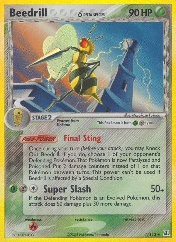 Beedrill (Delta Species) (1/113) (DS)