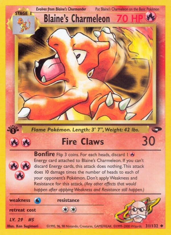 Blaine's Charmeleon (031/132) (G2)