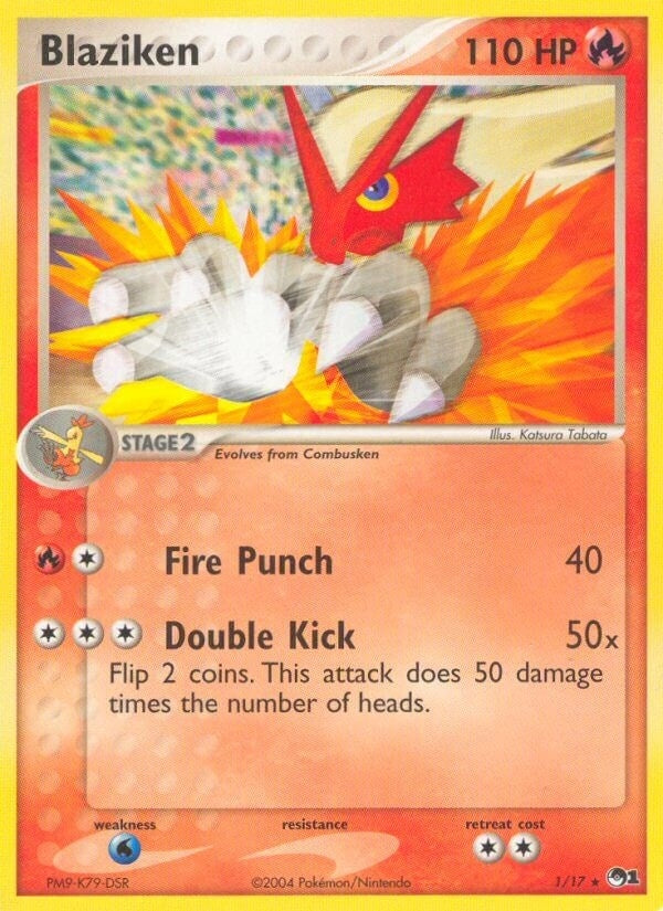 Blaziken (001/017) (POP)