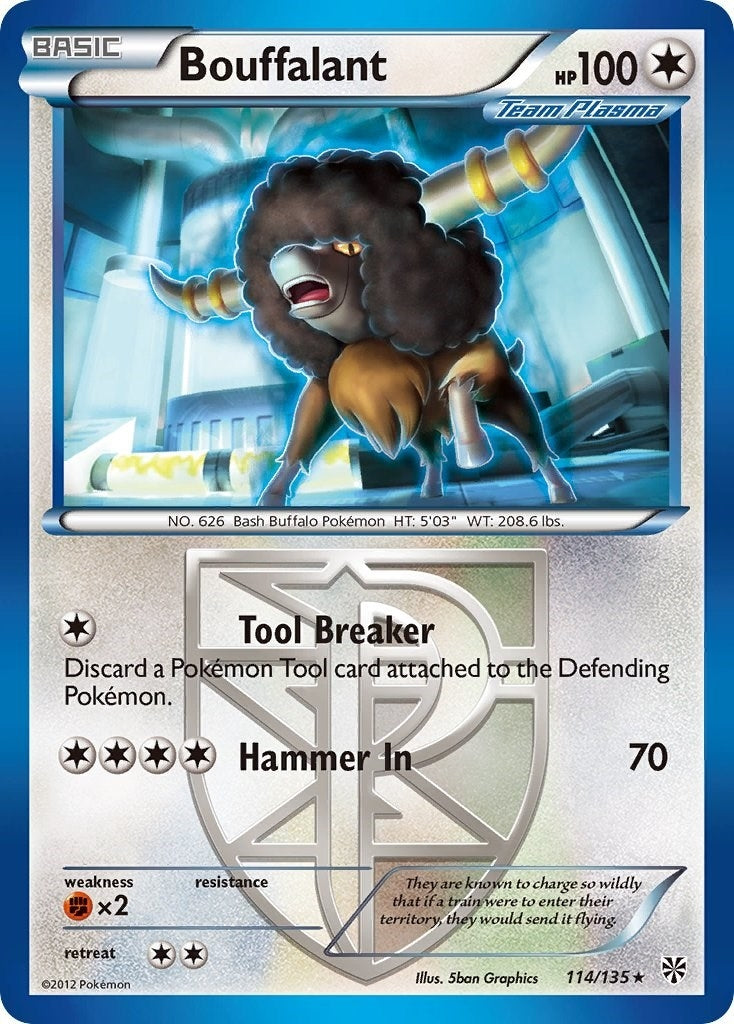 Bouffalant (Team Plasma) (114/135) (PLS)