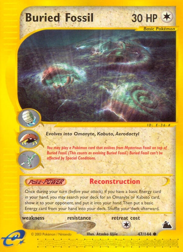 Buried Fossil (047/144) (SK)