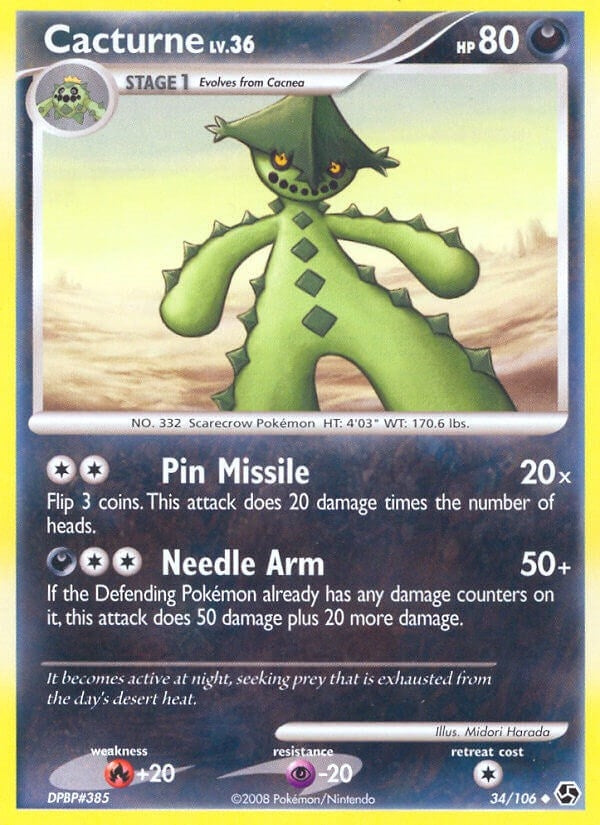 Cacturne (34/106) (GE)