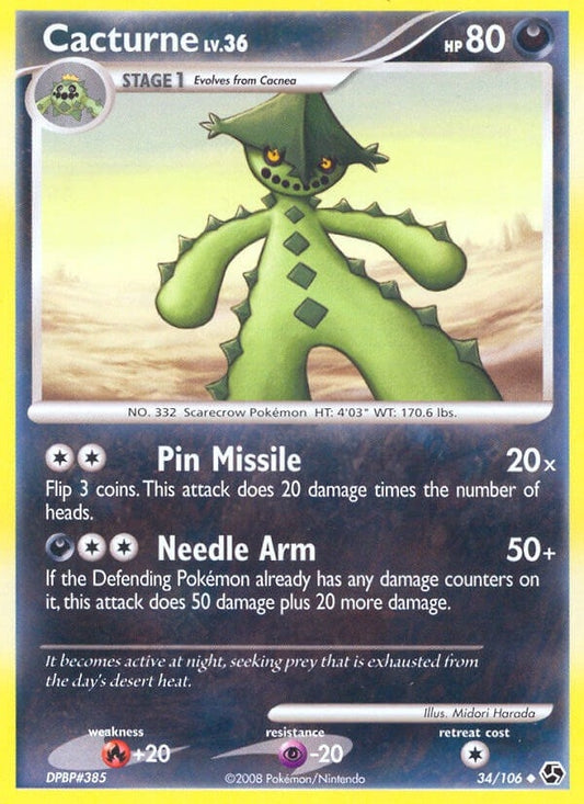 Cacturne (34/106) (GE)