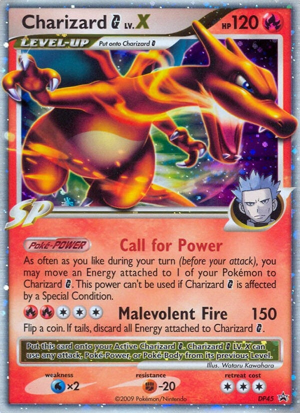 Charizard G LV.X - DP45 (DP45) (PR)