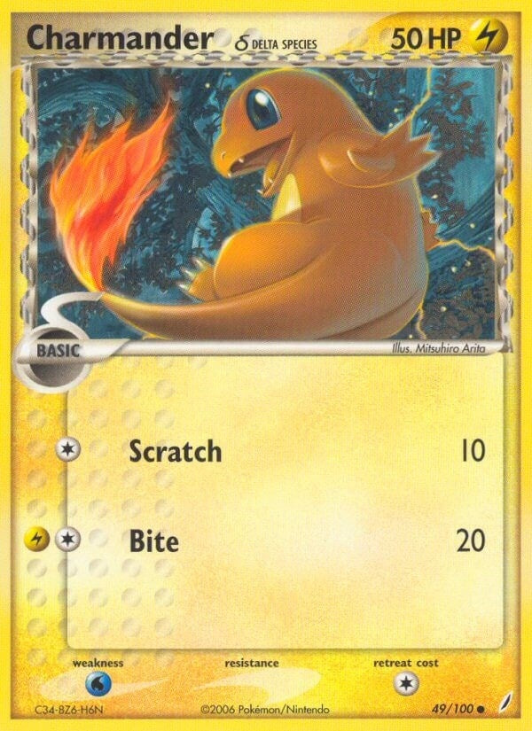Charmander (Delta Species) (49/100) (CG)