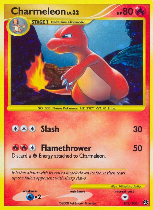Charmeleon (102/100) (SF)