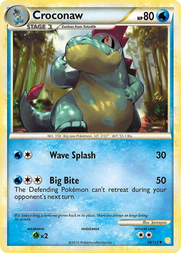 Croconaw (38/123) (HS)