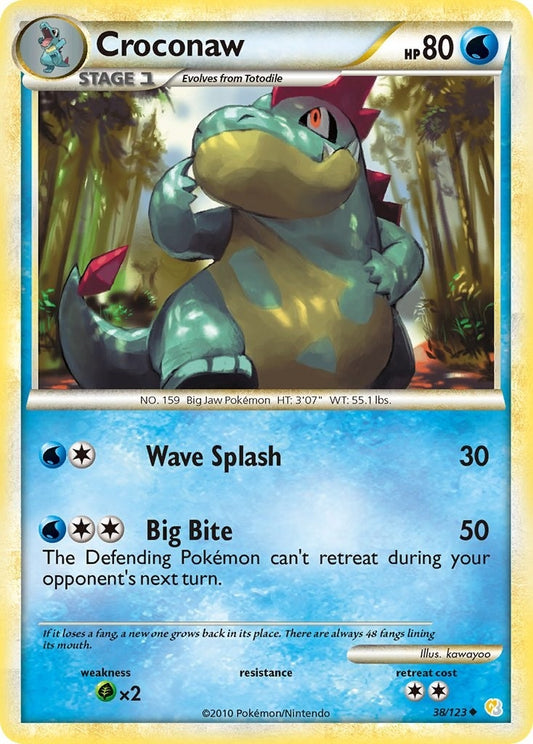 Croconaw (38/123) (HS)