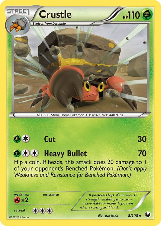Crustle (8/108) (DEX)