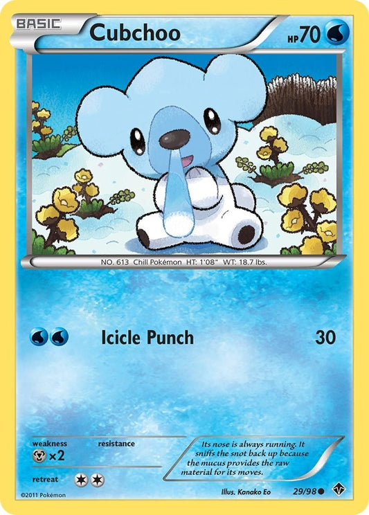 Cubchoo (29) (29/98) (EPO)