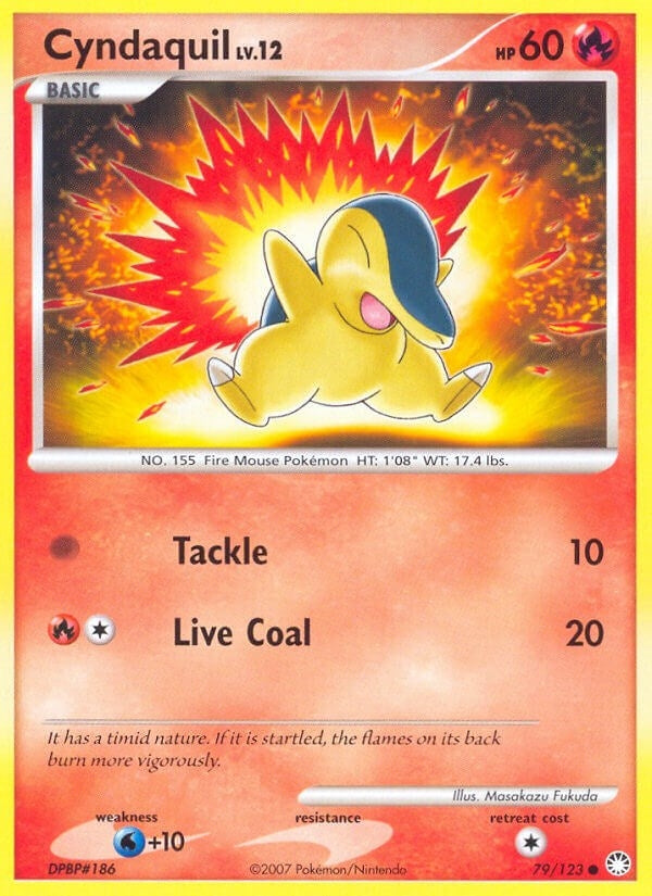 Cyndaquil (79/123) (MT)