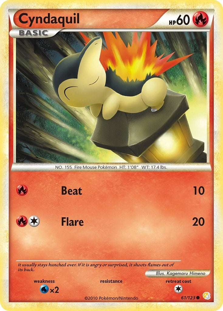 Cyndaquil (61/123) (HS)