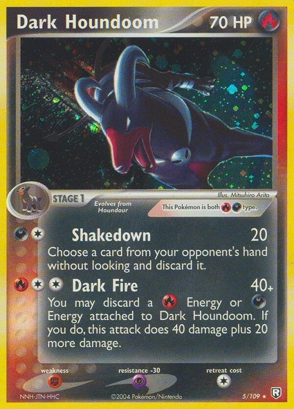 Dark Houndoom (5/109) (RR)