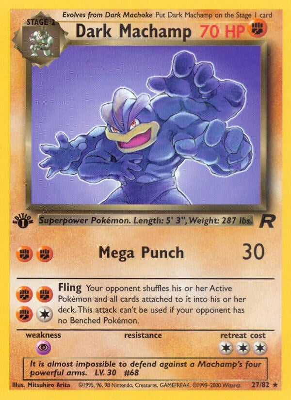Dark Machamp (27) (27/82) (TR)