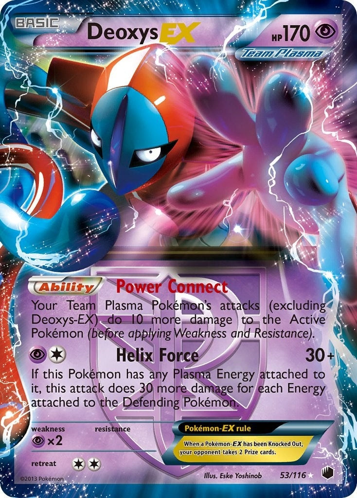 Deoxys EX (Team Plasma) (53/116) (PLF)