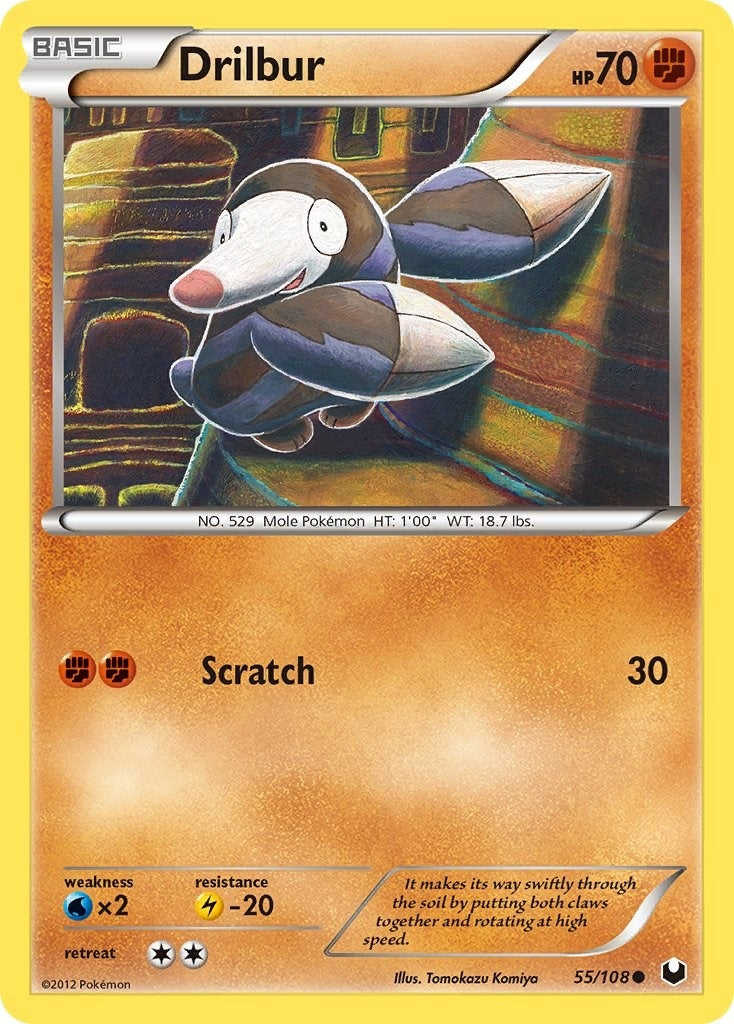 Drilbur (55/108) (DEX)