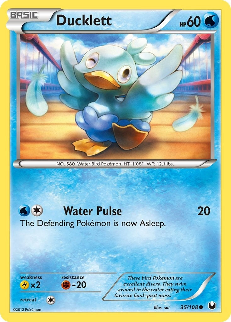 Ducklett (35/108) (DEX)