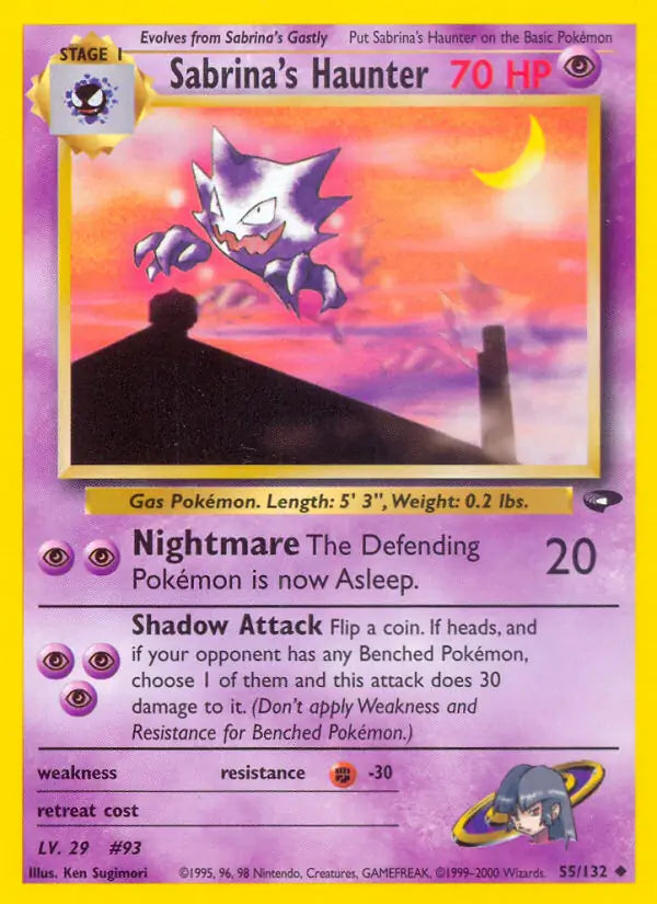 Sabrina's Haunter (055/132) (G2)