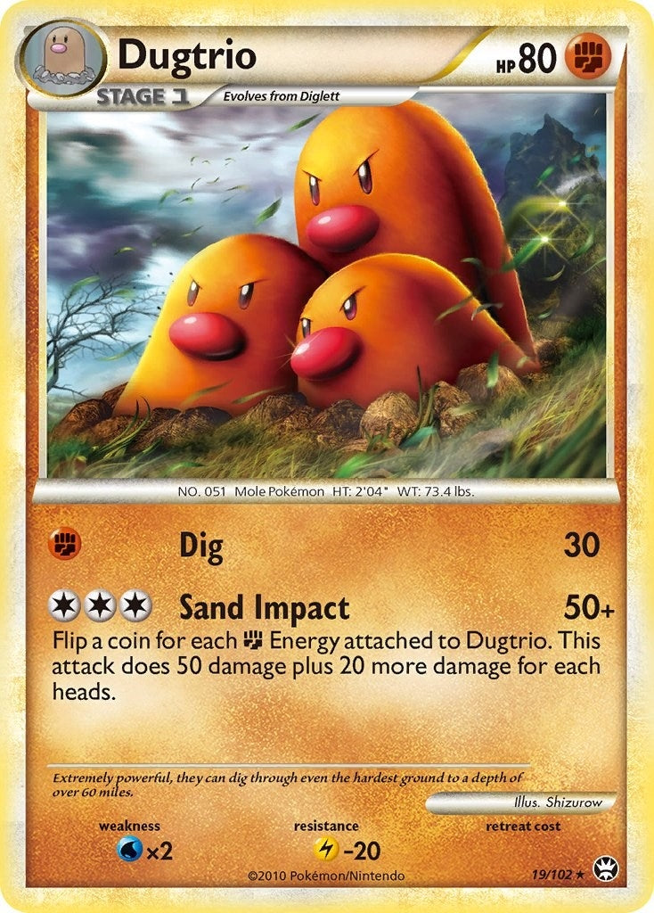 Dugtrio (19/102) (TM)