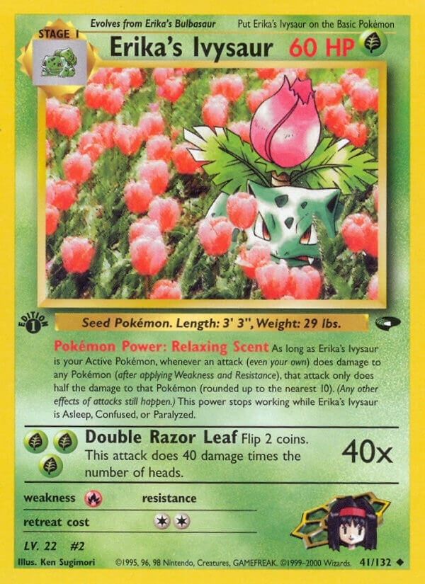 Erika's Ivysaur (041/132) (G2)