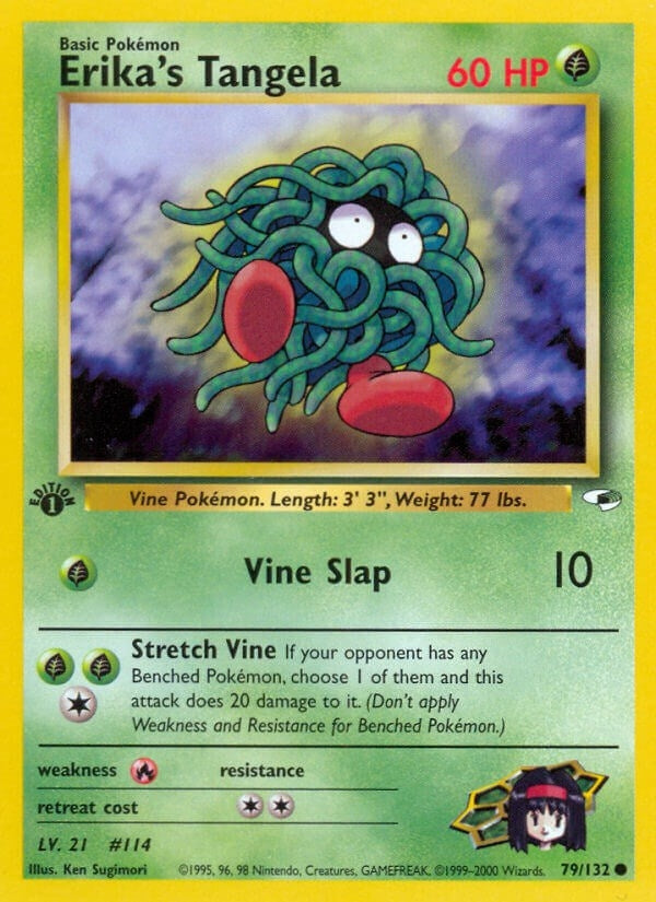 Erika's Tangela (079/132) (G1)