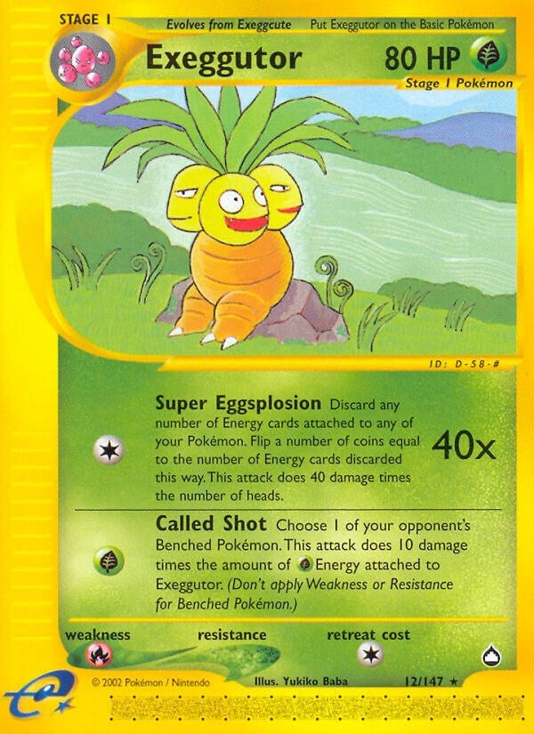 Exeggutor (12) (012/147) (AQ)