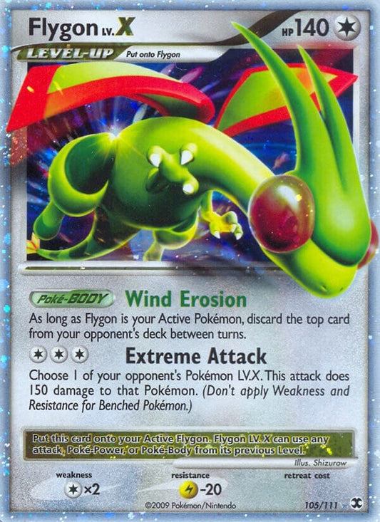 Flygon Lv.X (105/111) (RR)