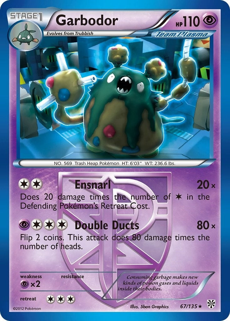 Garbodor (Team Plasma) (67) (67/135) (PLS)