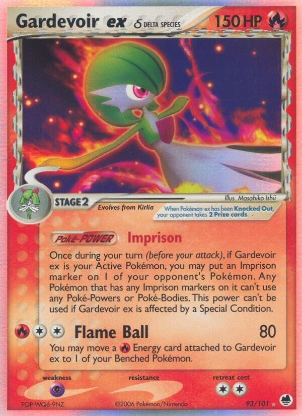 Gardevoir ex (Delta Species) (93/101) (DF)