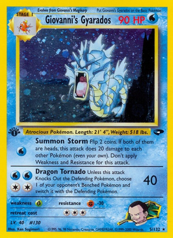 Giovanni's Gyarados (005/132) (G2)