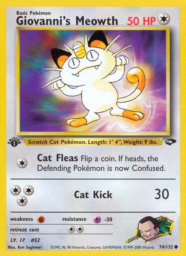 Giovanni's Meowth (74) (074/132) (G2)