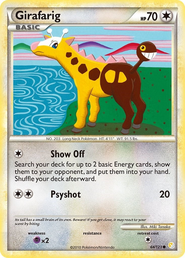 Girafarig (64/123) (HS)
