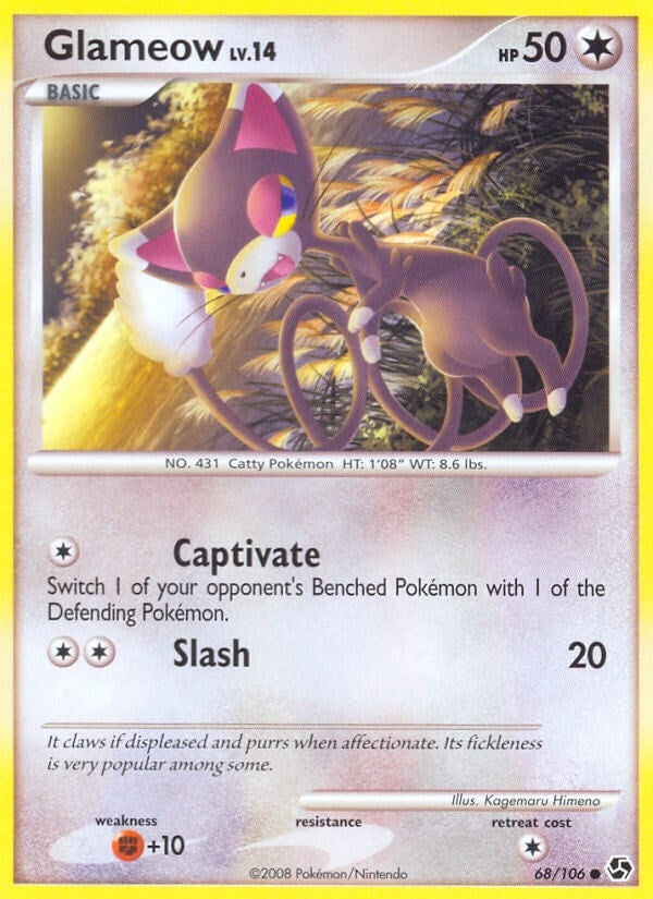 Glameow (68/106) (GE)