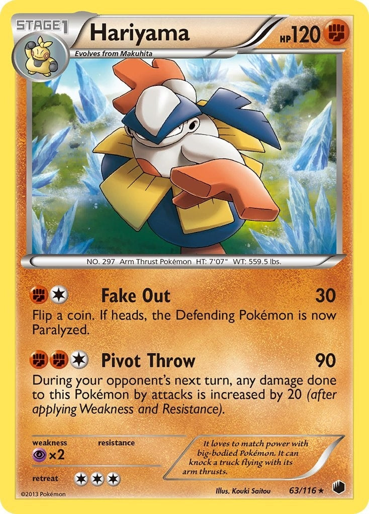 Hariyama (63/116) (PLF)
