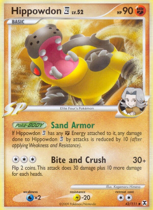 Hippowdon E4 (42/111) (RR)